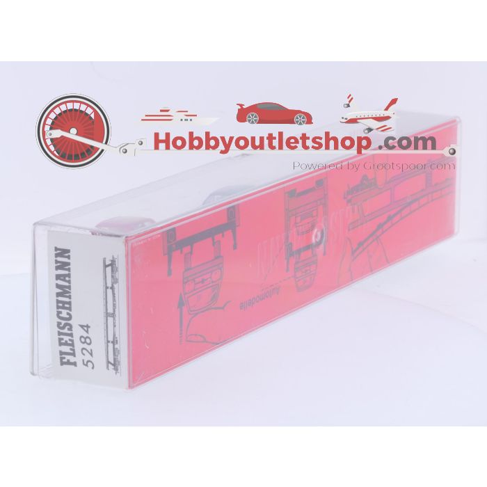 Schaal H0 Fleischmann 5284 autotransporter DDm 915 met acht voertuigen van de DB #9465 - sku: 20260619091052 - Gebruikt - Nieuwstaat - Afbeelding 8