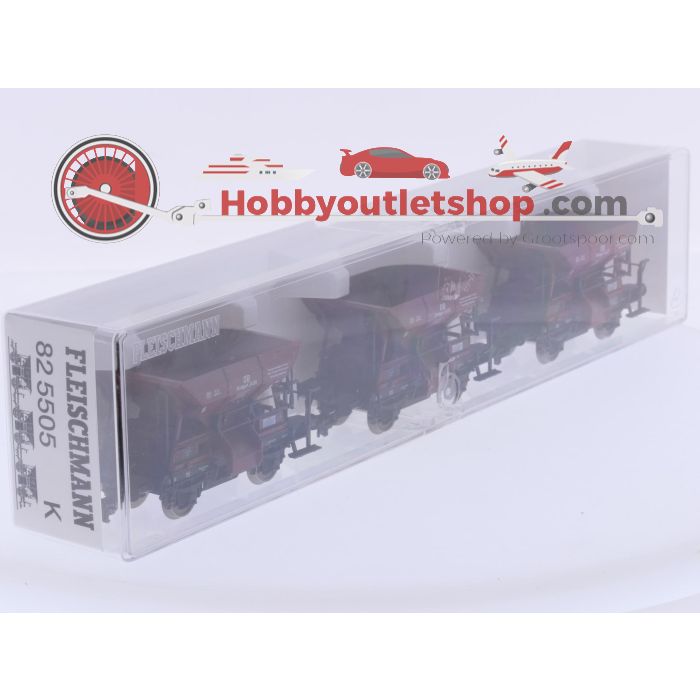 Schaal H0 Fleischmann NEW OLD STOCK 82 5505 K set van drie zijlossers van de DB #9467 - sku: 20260619100553 - Nieuw - Afbeelding 2
