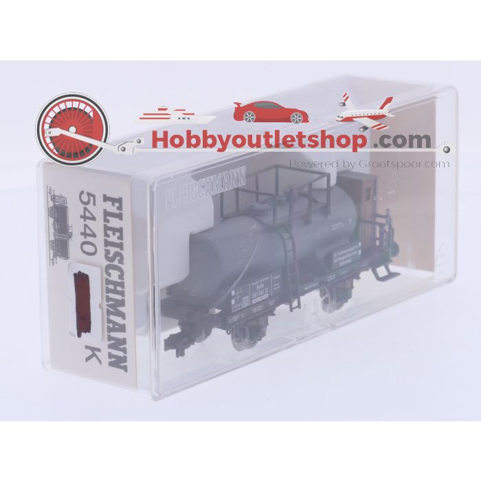 Schaal H0 Fleischmann NEW OLD STOCK 5440 K ketelwagen I.G Farbenindustrie van de DRG #9470 - sku: 20260619110538 - Nieuw - Afbeelding 2