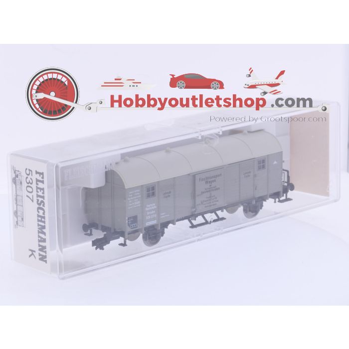 Schaal H0 Fleischmann NEW OLD STOCK 5307 K vistransportwagen van de DRG #9483 - sku: 20260619044250 - Nieuw - Afbeelding 2