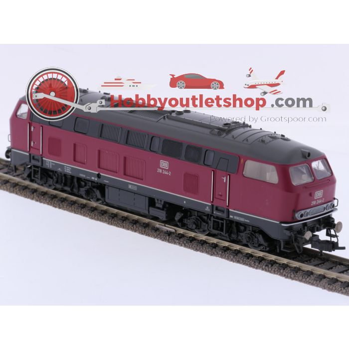 Schaal H0 Fleischmann BR 218 uit startset 631681 van de DB. Digitaal #9486 - sku: 20260619052142 - Gebruikt - Zeer goede staat - Afbeelding 2