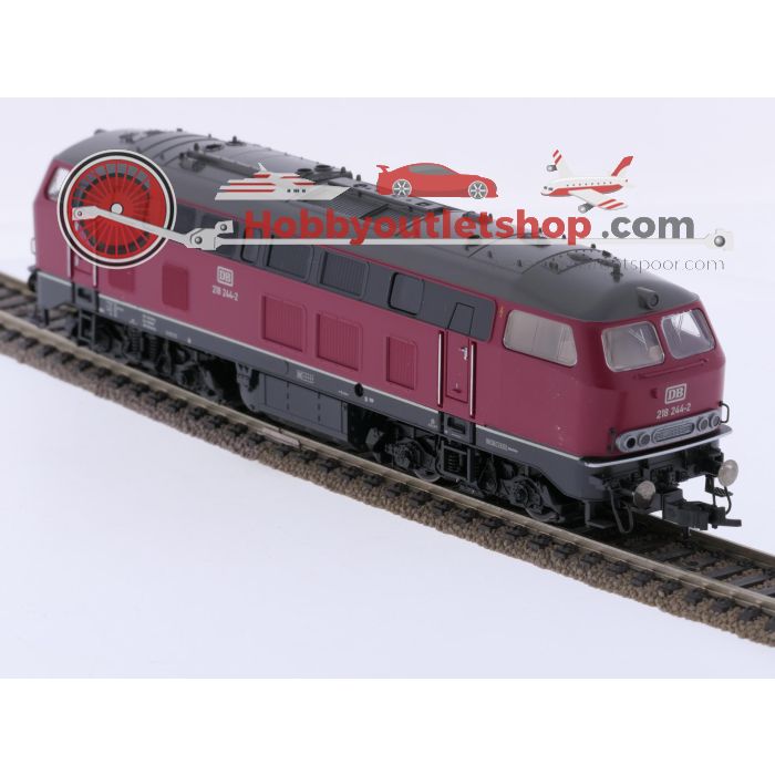 Schaal H0 Fleischmann BR 218 uit startset 631681 van de DB. Digitaal #9486 - sku: 20260619052142 - Gebruikt - Zeer goede staat - Afbeelding 4