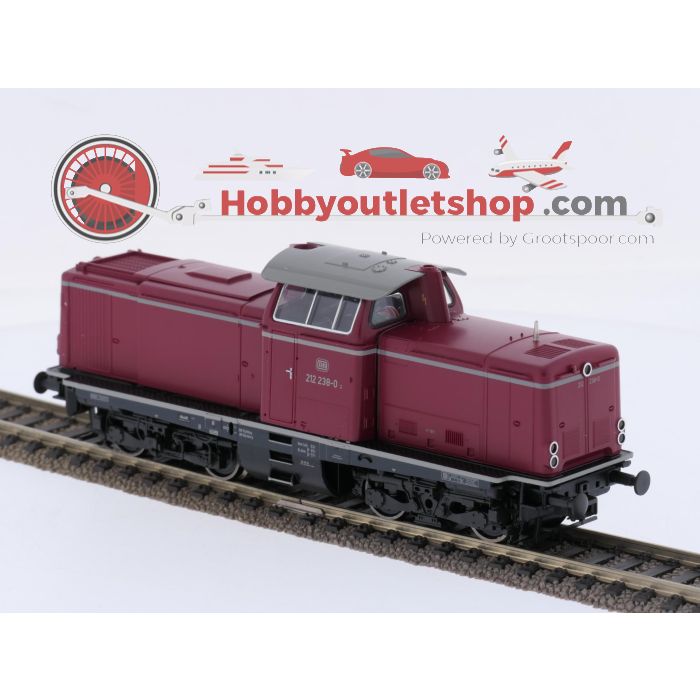 Schaal H0 Roco 51268 diesellocomotief BR 212 van de DB. Digitaal #9487 - sku: 20260630011930 - Gebruikt - Zeer goede staat - Afbeelding 2