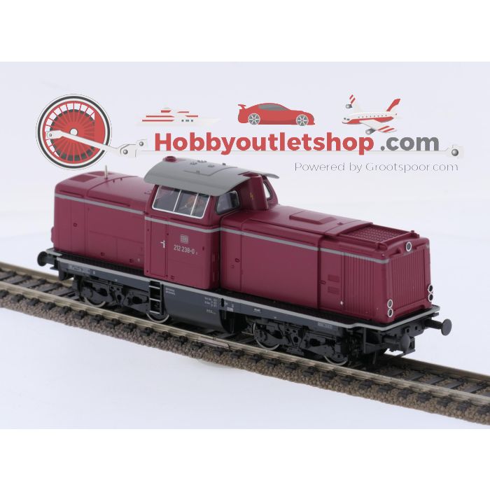 Schaal H0 Roco 51268 diesellocomotief BR 212 van de DB. Digitaal #9487 - sku: 20260630011930 - Gebruikt - Zeer goede staat - Afbeelding 4