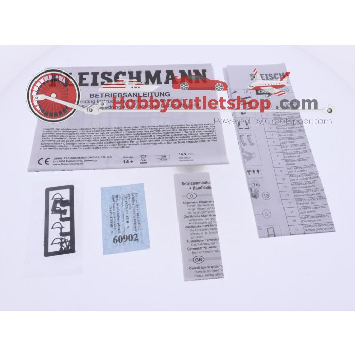 Schaal H0 Fleischmann 436003 elektrische locomotief BR 160 van de DB #9493 - sku: 20260701025645 - Gebruikt - Zo goed als nieuw - Afbeelding 7
