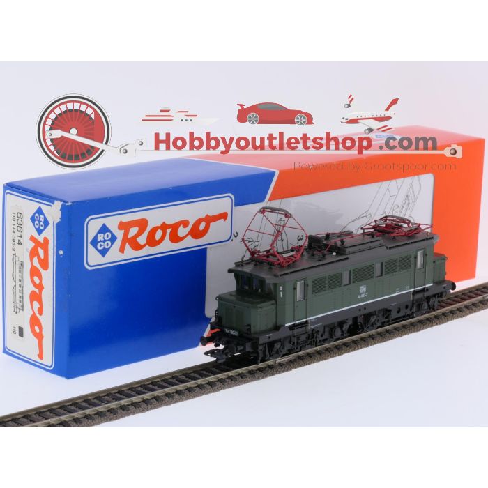 Schaal H0 Roco 63614 elektrische locomotief BR 144 van de DB #9496 - sku: 20260702112233 - Gebruikt - Zo goed als nieuw - Afbeelding 6