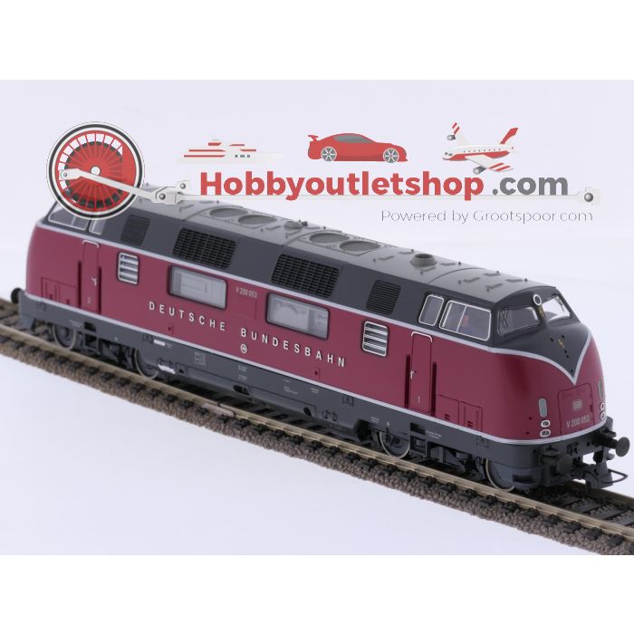 Schaal H0 Roco 72988 diesellocomotief BR V 200 van de DB #9497 - sku: 20260702115300 - Gebruikt - Zo goed als nieuw - Afbeelding 4