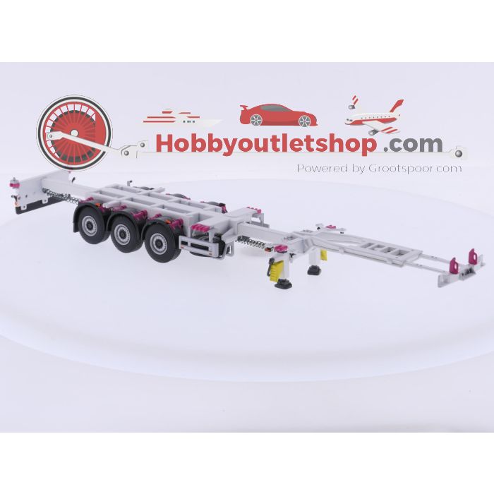 Schaal 1:50 WSI Models 01-2309 Scania Stremline Topline 4x2 'L&M Trans' + containertrailer - 3 axle / 40 ft. container 'Hyundai' #9624 - sku: 20260708095835 - Gebruikt - Zeer goede staat - Afbeelding 12