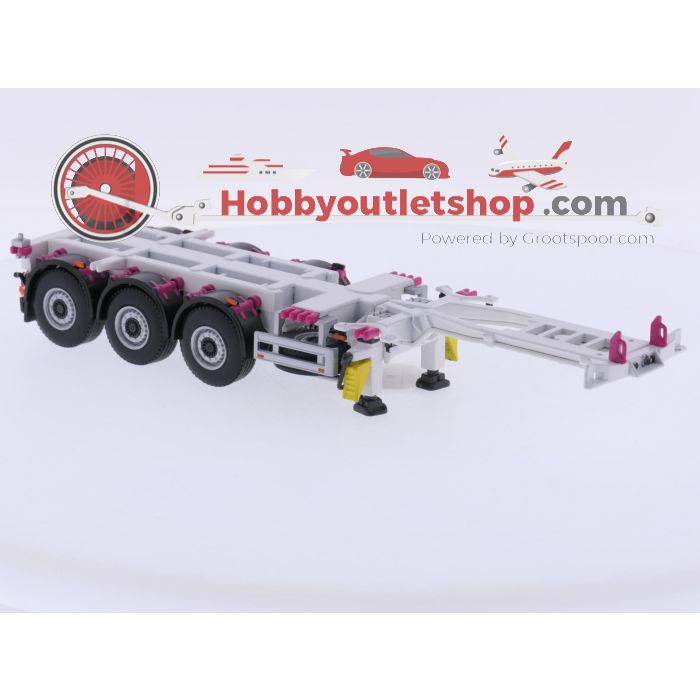 Schaal 1:50 WSI Models 01-2309 Scania Stremline Topline 4x2 'L&M Trans' + containertrailer - 3 axle / 40 ft. container 'Hyundai' #9624 - sku: 20260708095835 - Gebruikt - Zeer goede staat - Afbeelding 13