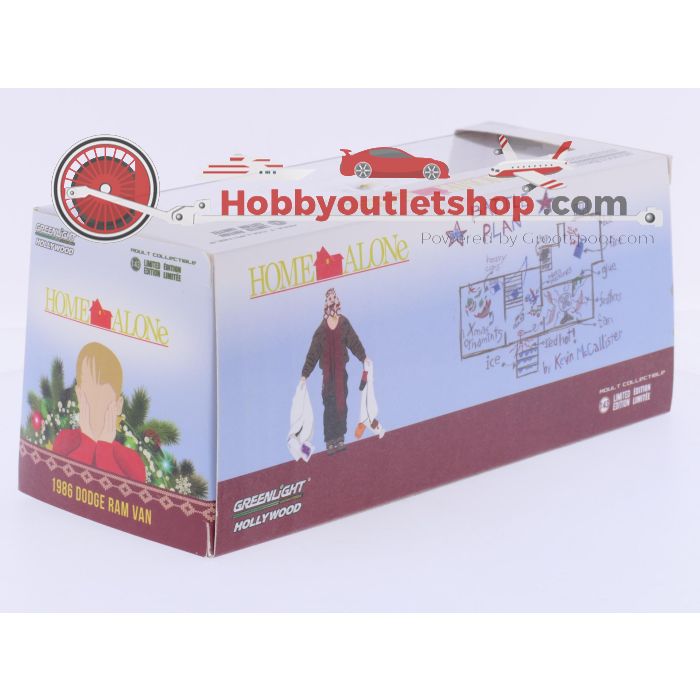 Schaal 1:43 Greenlight 86560 1986 Dodge Ram Van Oh-Kay plumbing & Heating 'Home alone' #9625 - sku: 20260708102238 - Nieuw - Afbeelding 8