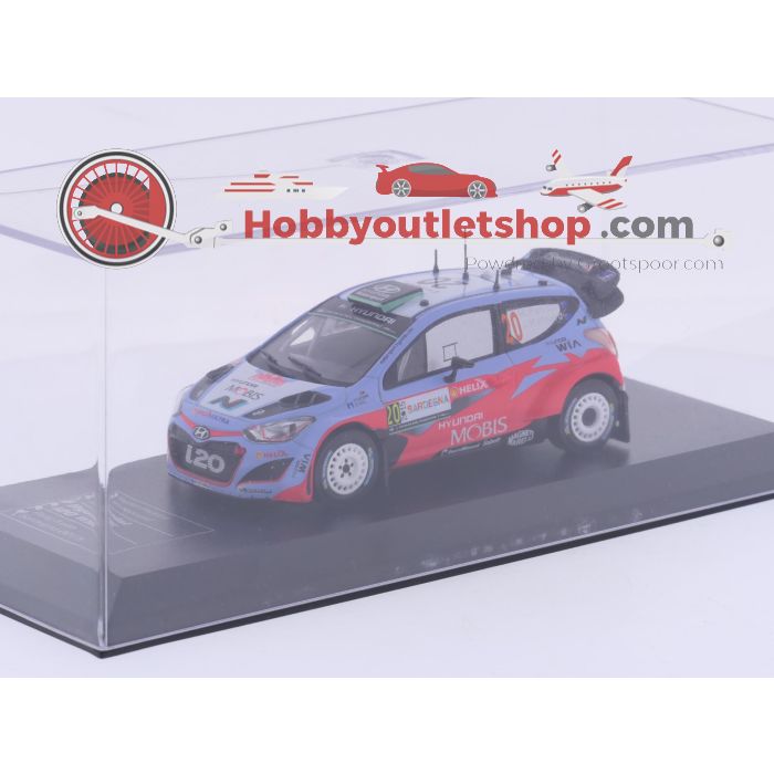 Schaal 1:43 IXO 2 rally wagens Hyundai i20 met servicewagen. Nieuw #9629 - sku: 20260708115619 - Nieuw - Afbeelding 2