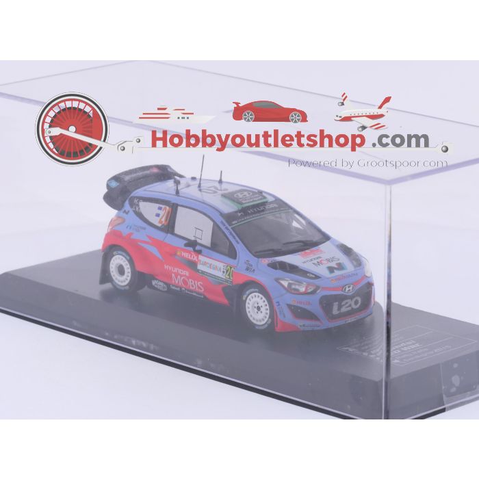 Schaal 1:43 IXO 2 rally wagens Hyundai i20 met servicewagen. Nieuw #9629 - sku: 20260708115619 - Nieuw - Afbeelding 3