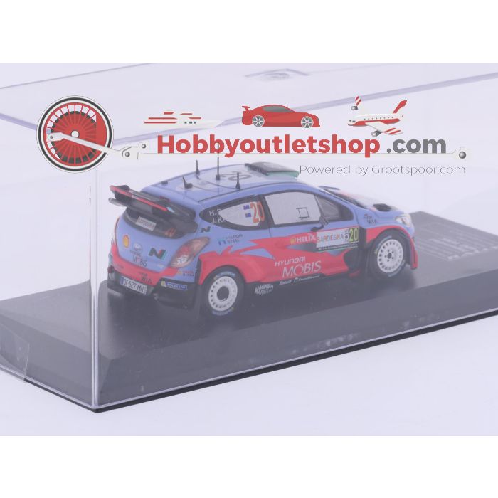 Schaal 1:43 IXO 2 rally wagens Hyundai i20 met servicewagen. Nieuw #9629 - sku: 20260708115619 - Nieuw - Afbeelding 4