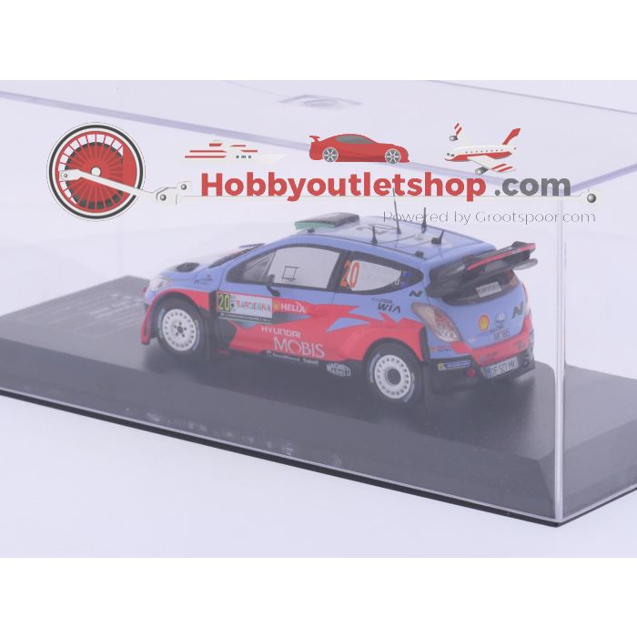 Schaal 1:43 IXO 2 rally wagens Hyundai i20 met servicewagen. Nieuw #9629 - sku: 20260708115619 - Nieuw - Afbeelding 5