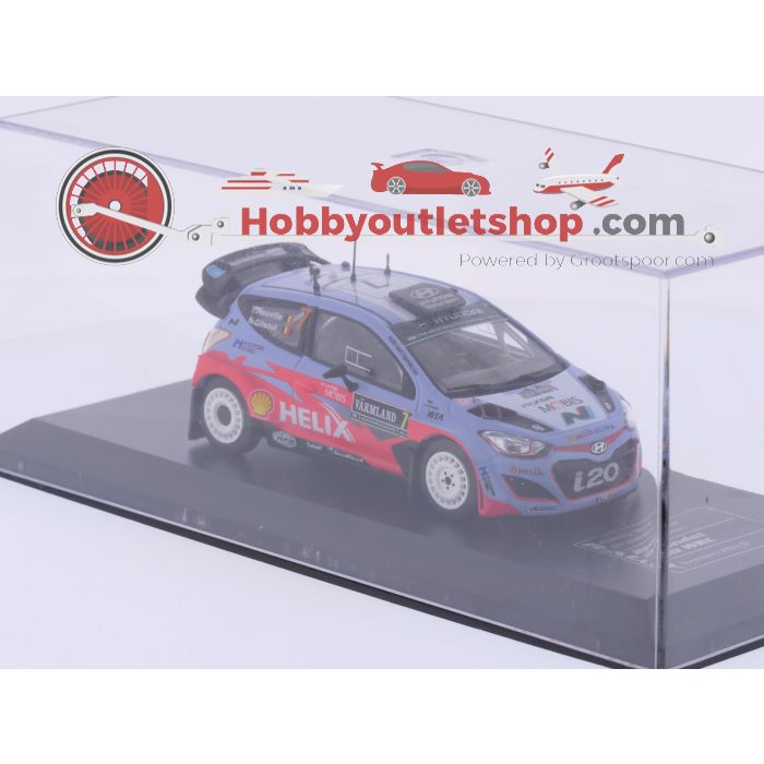 Schaal 1:43 IXO 2 rally wagens Hyundai i20 met servicewagen. Nieuw #9629 - sku: 20260708115619 - Nieuw - Afbeelding 7