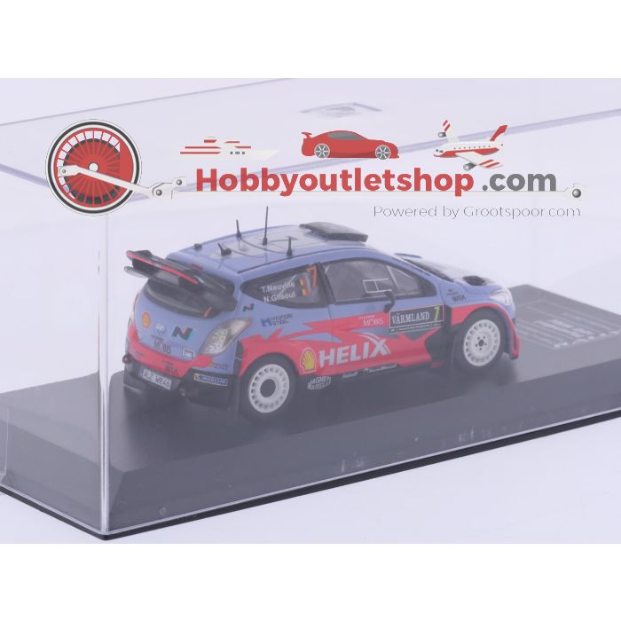 Schaal 1:43 IXO 2 rally wagens Hyundai i20 met servicewagen. Nieuw #9629 - sku: 20260708115619 - Nieuw - Afbeelding 8