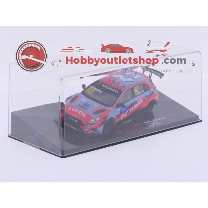 Schaal 1:43 IXO Models GTM140, GTM142 en TTR019 set van 2 Hyundai i30 M TCR rally wagens met Mercedes-Benz Actros MP4 vrachtwagen. Nieuw #9630 - sku: 20260708122921 - Nieuw - Afbeelding 5