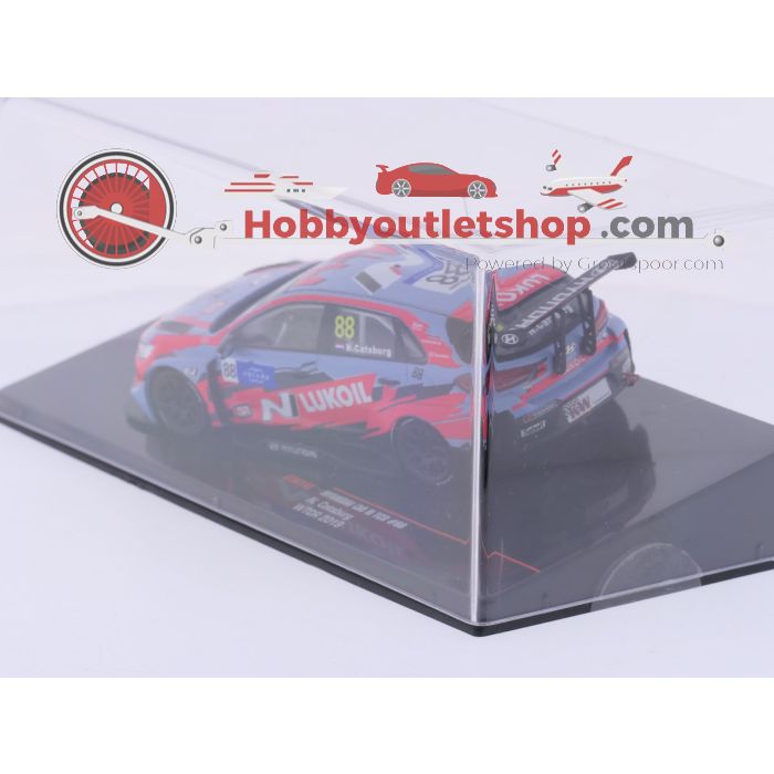 Schaal 1:43 IXO Models GTM140, GTM142 en TTR019 set van 2 Hyundai i30 M TCR rally wagens met Mercedes-Benz Actros MP4 vrachtwagen. Nieuw #9630 - sku: 20260708122921 - Nieuw - Afbeelding 8