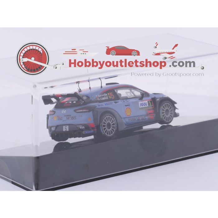 Schaal 1:43 IXO Models set van 4 Hyundai i20 coupe WRC no. 5 t/m no. 8 #9632 - sku: 20260708022522 - Gebruikt - Zeer goede staat - Afbeelding 3