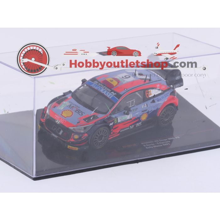 Schaal 1:43 IXO Models set van 4 Hyundai i20 coupe WRC no. 5 t/m no. 8 #9632 - sku: 20260708022522 - Gebruikt - Zeer goede staat - Afbeelding 4