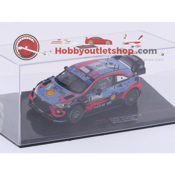 Schaal 1:43 IXO Models set van 4 Hyundai i20 coupe WRC no. 5 t/m no. 8 #9632 - sku: 20260708022522 - Gebruikt - Zeer goede staat - Afbeelding 8