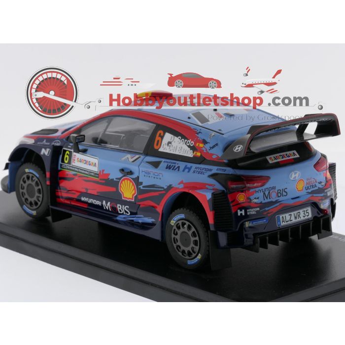 Schaal 1:24 3 Hyundai i20 WRC Sordo-Del Barrio Rally de Italia 2018 / Partugal 2019 #9635 - sku: 20260708045102 - Gebruikt - Zeer goede staat - Afbeelding 3