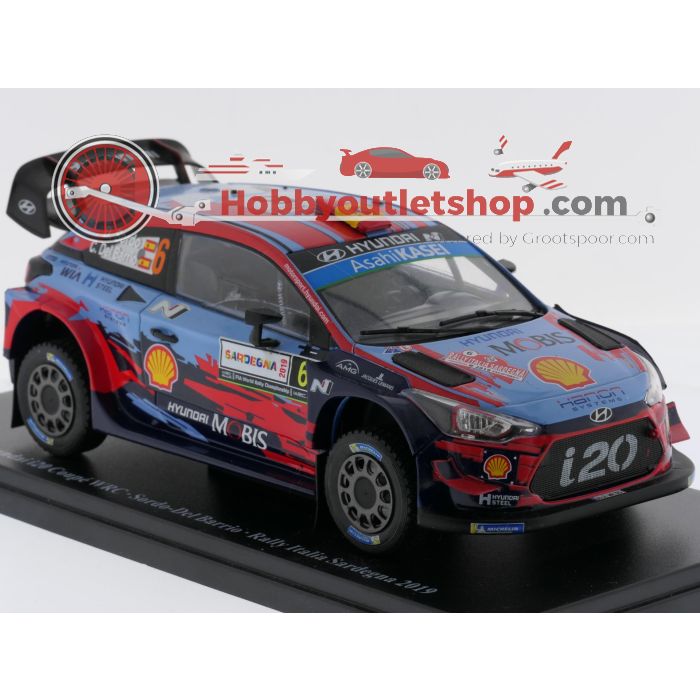 Schaal 1:24 3 Hyundai i20 WRC Sordo-Del Barrio Rally de Italia 2018 / Partugal 2019 #9635 - sku: 20260708045102 - Gebruikt - Zeer goede staat - Afbeelding 5