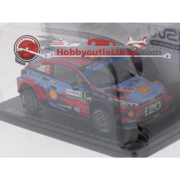 Schaal 1:24 3 Hyundai i20 WRC Sordo-Del Barrio Rally de Italia 2018 / Partugal 2019 #9635 - sku: 20260708045102 - Gebruikt - Zeer goede staat - Afbeelding 7