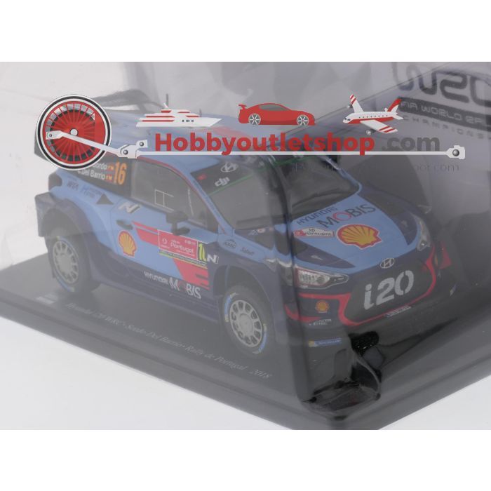 Schaal 1:24 3 Hyundai i20 WRC Sordo-Del Barrio Rally de Italia 2018 / Partugal 2019 #9635 - sku: 20260708045102 - Gebruikt - Zeer goede staat - Afbeelding 9