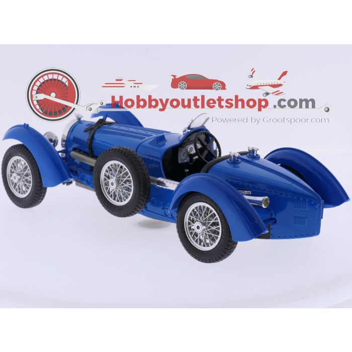 Schaal 1:18 Bburago 3005 Bugatti Type 59 (1934) #9636 - sku: 20260709090533 - Gebruikt - Zeer goede staat - Afbeelding 2