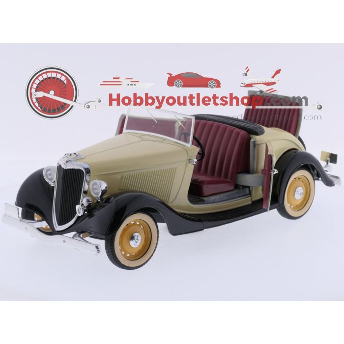 Schaal 1:19 Solido 8008 Ford Roadster (1934) #9639 - sku: 20260709100936 - Gebruikt - Zeer goede staat - Afbeelding 5