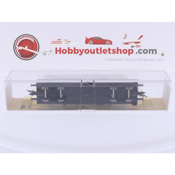 Schaal H0 Fleischmann 85 5286 K vierassige zwaartransportwagen SSyms 46 met Oberleitungsbus (trolleybus) van de DB #9670 - sku: 20260714025921 - Nieuw - Afbeelding 4