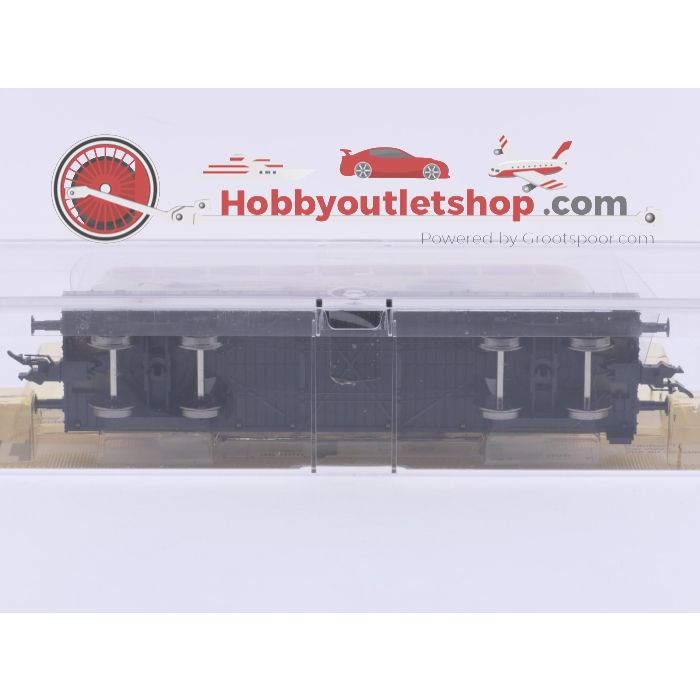 Schaal H0 Fleischmann 85 5286 K vierassige zwaartransportwagen SSyms 46 met Oberleitungsbus (trolleybus) van de DB #9670 - sku: 20260714025921 - Nieuw - Afbeelding 5