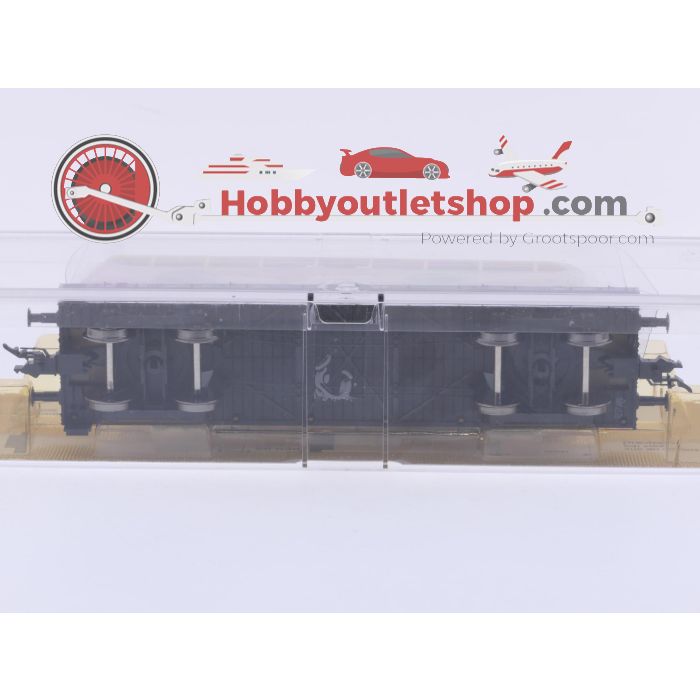 Schaal H0 Fleischmann 85 5286 K vierassige zwaartransportwagen SSyms 46 met Oberleitungsbus (trolleybus) van de DB #9670 - sku: 20260714025921 - Nieuw - Afbeelding 7