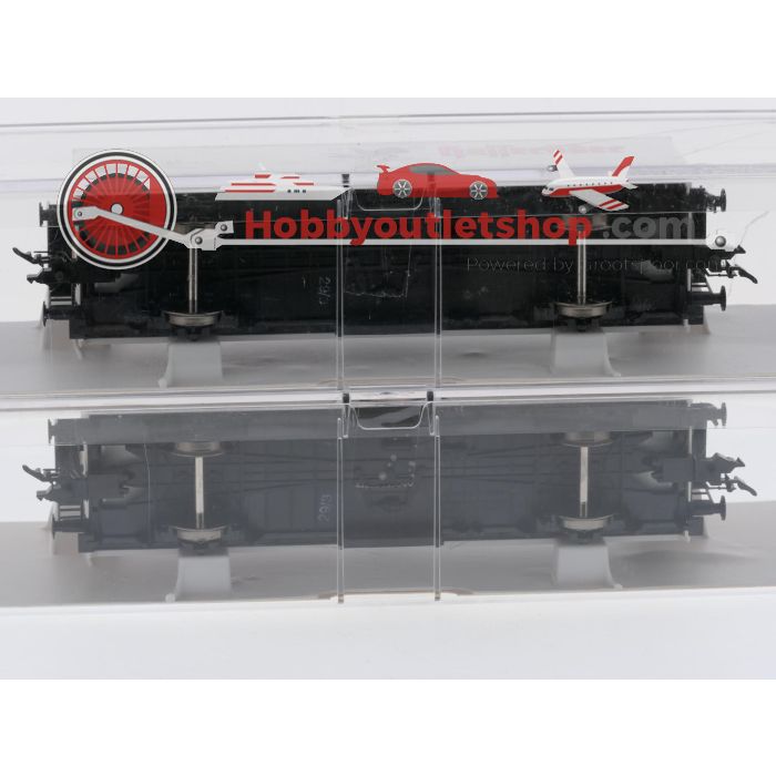 Schaal H0 Fleischmann 5326 K met Roco 46033 gesloten goederen wagens "bier Harz en Wernigerode" van de DB #9675 - sku: 20260715024441 - Gebruikt - Zeer goede staat - Afbeelding 3