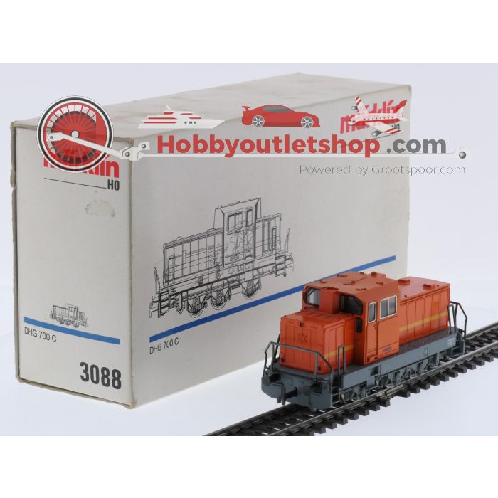Schaal H0 Märklin 3088 diesellocomotief DHG 700 C van Henschel #9687 - sku: 20260716015703 - Used - Good condition - Photo 5
