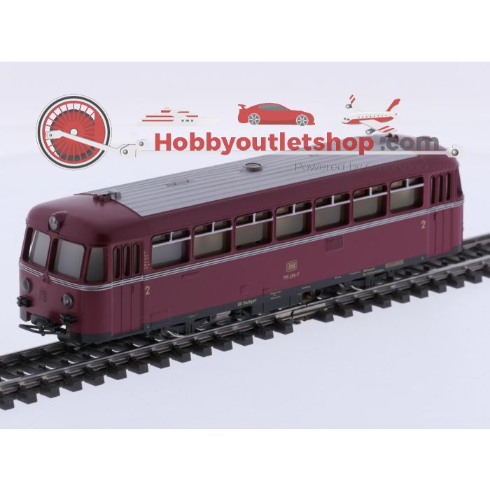 Schaal H0 Märklin 3016 en 4018 diesel treinstel BE 795 met bijwagen VT995 van de DB #9690 - sku: 20260716031244 - Gebraucht - Sehr guter Zustand - Bild 6