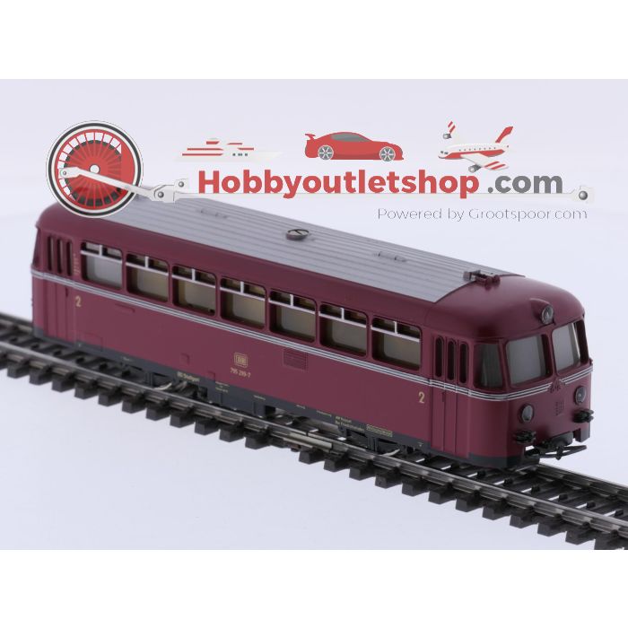 Schaal H0 Märklin 3016 en 4018 diesel treinstel BE 795 met bijwagen VT995 van de DB #9690 - sku: 20260716031244 - Gebraucht - Sehr guter Zustand - Bild 7
