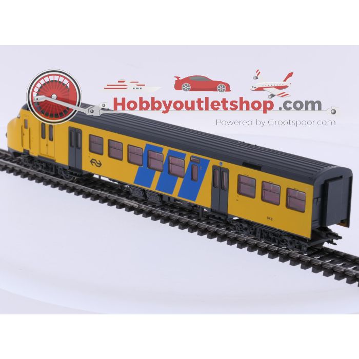 Schaal H0 Fleischmann 1472 elektrische treinstel Plan V (Mat '64) van de NS #9691 - sku: 20260716035156 - Gebruikt - Goede staat - Afbeelding 3