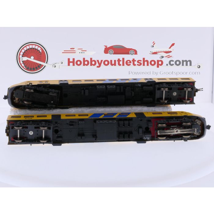 Schaal H0 Fleischmann 1472 elektrische treinstel Plan V (Mat '64) van de NS #9691 - sku: 20260716035156 - Gebruikt - Goede staat - Afbeelding 11