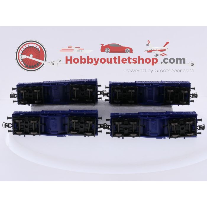 Schaal H0 Roco 44059 set van 4 Coilwagens van de NS #9700 - sku: 20260722122244 - Used - New condition - Photo 11