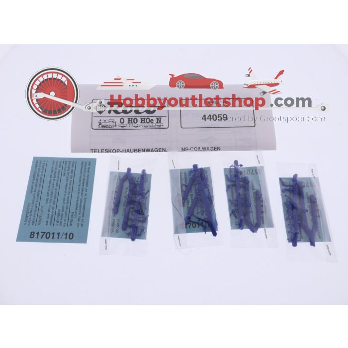 Schaal H0 Roco 44059 set van 4 Coilwagens van de NS #9700 - sku: 20260722122244 - Used - New condition - Photo 12
