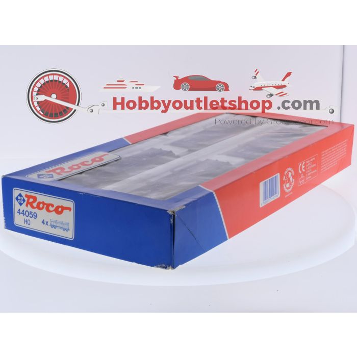 Schaal H0 Roco 44059 set van 4 Coilwagens van de NS #9700 - sku: 20260722122244 - Used - New condition - Photo 13