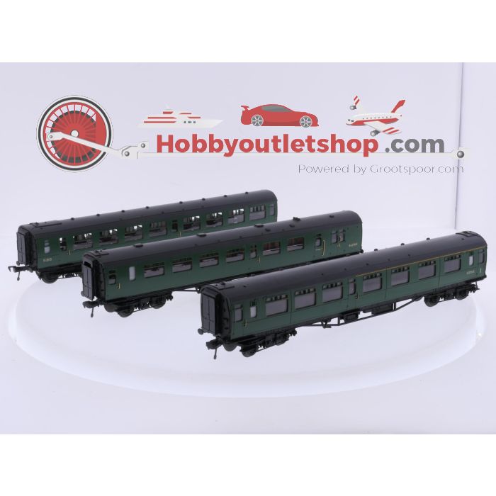 Schaal H0 Fleischmann 5146, 5147 en 5148 personenrijtuigenset 3-delig van BR #9713 - sku: 20260724020719 - Gebruikt - Goede staat - Afbeelding 2