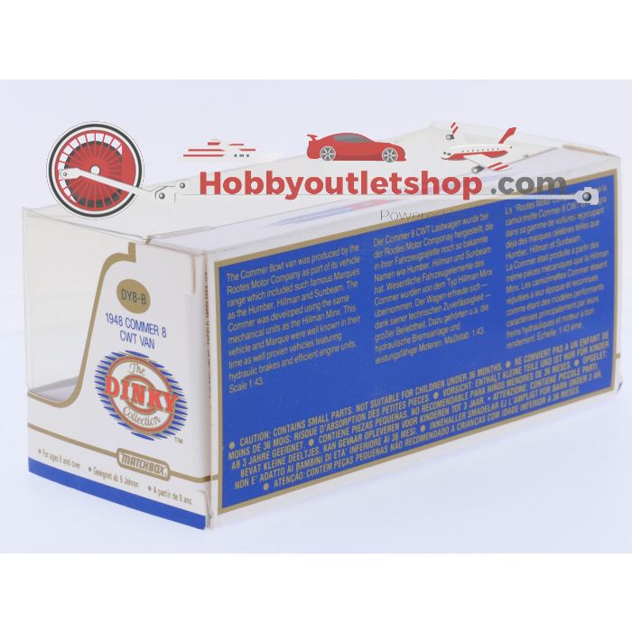 Schaal 1:43 Matchbox NEW OLD STOCK DY-4 (2x), DY8 en DY8-B set van 4 Britse voertuigen #9725 - sku: 20260730083905 - Nieuw - Afbeelding 17