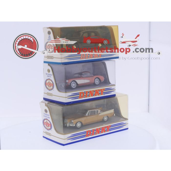 Schaal 1:43 Matchbox NEW OLD STOCK DY-5, DY-23B en DY-26 set van 3 Amerikaanse voertuigen No. 1 #9727 - sku: 20260730104750 - Neu - Bild 2