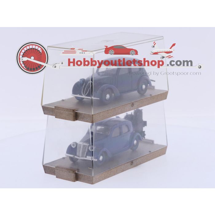 Schaal 1:43 Brumm Fiat 508C 1100 Berlina (1937-1939) en Lancia Aprilia gazogène (1939-1944) #9733 - sku: 20260730031616 - Used - Reasonable condition - Photo 2