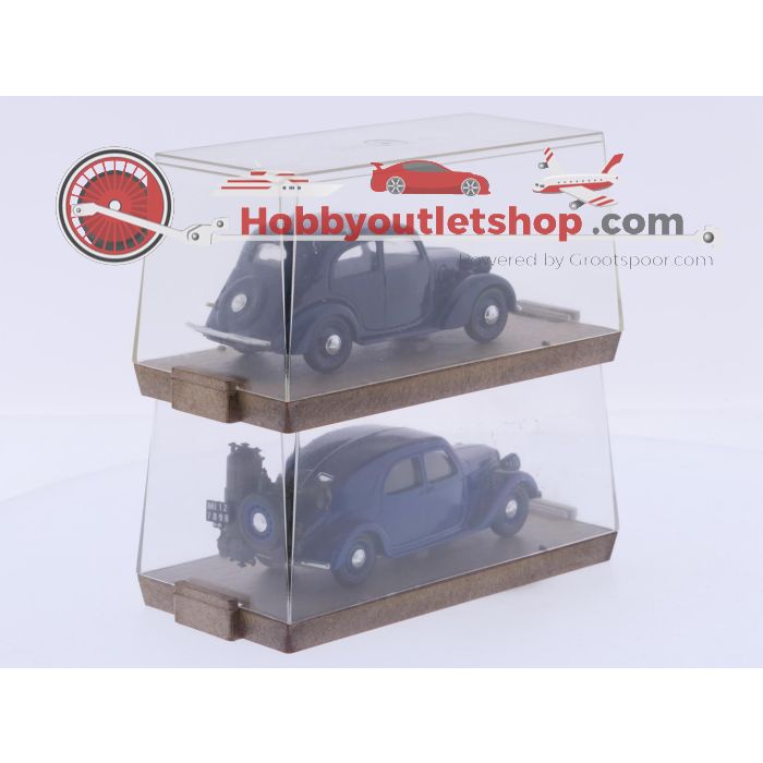 Schaal 1:43 Brumm Fiat 508C 1100 Berlina (1937-1939) en Lancia Aprilia gazogène (1939-1944) #9733 - sku: 20260730031616 - Used - Reasonable condition - Photo 3