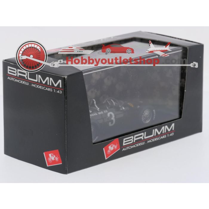 Schaal 1:43 Brumm NEW OLD STOCK R123s Ferrari 156 (1961) Black No. 3 #9735 - sku: 20260730041547 - Nieuw - Afbeelding 2