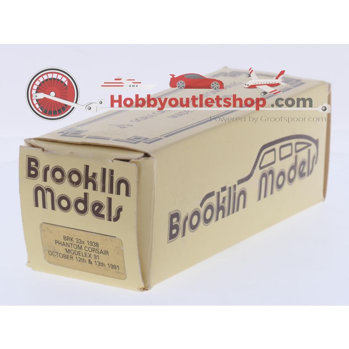 Schaal 1:43 Brooklin Models NEW OLD STOCK BRK.33x 1938 Phantom Corsair Modelex 91 #9738 - sku: 20260730050631 - Nieuw - Afbeelding 6